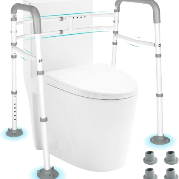 Adjustable Toilet Safety Frame for Elderly