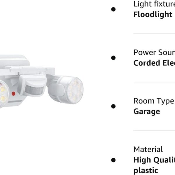 Motion Sensor Outdoor Lights, 450° Superwide Adjustment Dimmable Dusk to Dawn Flood Lights Outdoor, 5000K/12W (150W Equiv)
