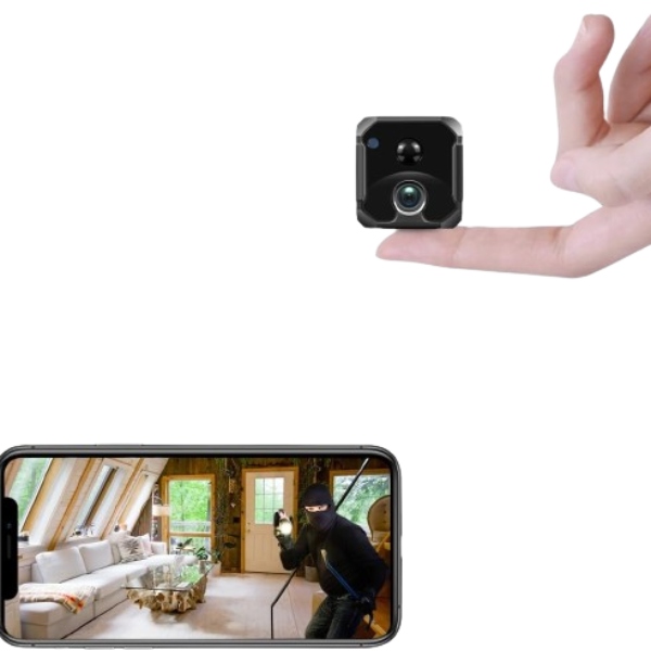 Spy Camera Wireless 4K Hidden Camera 150 Days Standby Mini Battery
