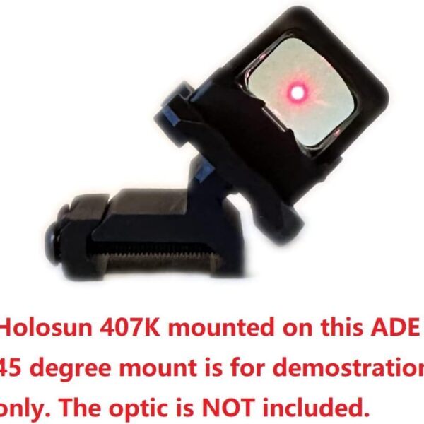 ADE Advanced Optics 45 Degree Angled Offset Universal Red-Dot Sight Mount