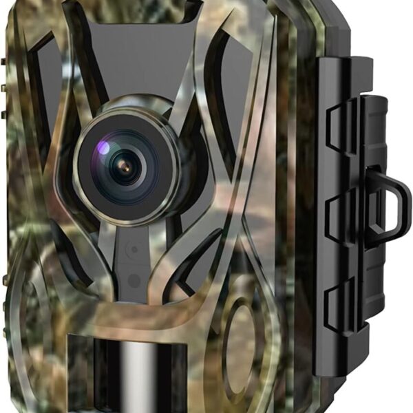 1520P 20MP Trail Camera, Hunting Camera with 120° Wide Camera Lens Motion Latest Sensor View 0.2s Trigger Time