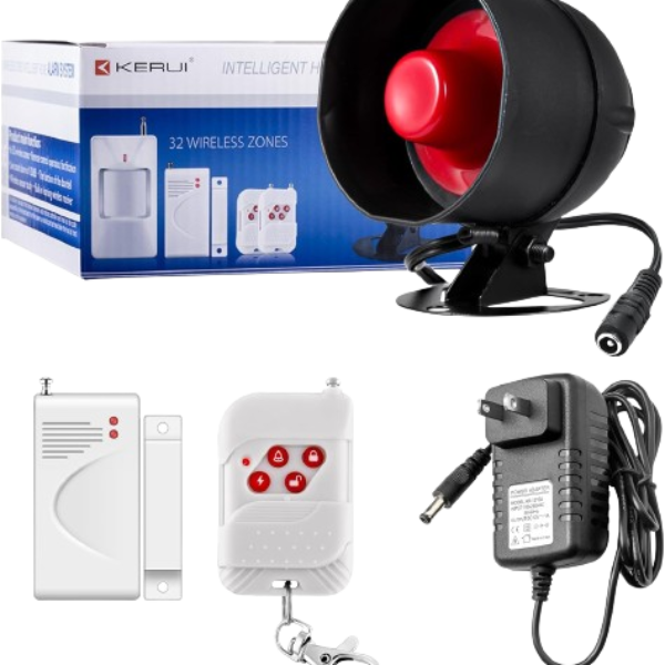 Home Security System Wi-Fi (2.4 GHz) Door Alarm System with APP Alert
