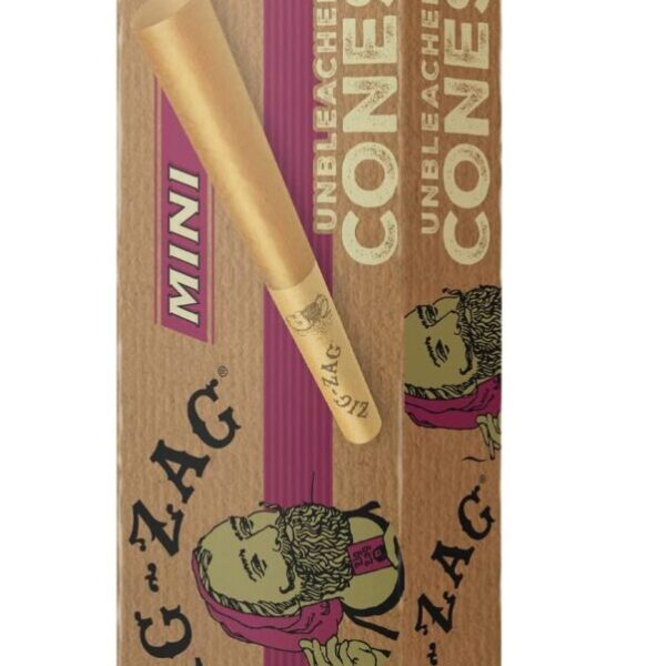 Zig-Zag 70mm Unbleached Pre Rolled Cones